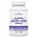 Toidulisand Bandini alfa-lipoehape 650mg, 120 kapslit, veganitele