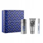 Tualettvesi Carolina Herrera 212 Men 100 ml komplekt, 3 tk