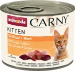 Kassikonservid ANIMONDA Carny KITTEN veise- ja linnulihaga, 200 g