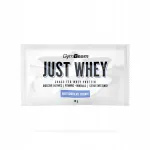 Vadakuvalgupulber GymBeam Just Whey 30g kookose ja valge &scaron;okolaadiga