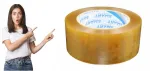 Pakkimisteip SMART, 48 mm x 132 m, l&auml;bipaistev, kummist