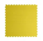 PVC p&otilde;randakatte plaat garaažile, laole ja j&otilde;usaalile, 498x498x6,5 mm, kollane