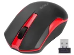 Juhtmevaba optiline hiir A4TECH V-TRACK G3-200N-1, must/punane
