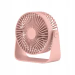 Laua ventilaator Sothing, roosa, USB, vaikne