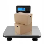 Elektroonilised platvormkaalud saadetistele 300 kg koos kastiga