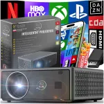 30000LM WiFi Android Smart TV Full HD 4K autofookusega projektor 300