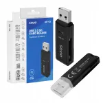 SAVIO AK-63 USB 2.0 480 Mbps Plug & Play SD kaartide lugeja