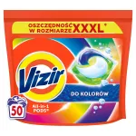 Vizir All In 1 pesukapslid v&auml;rvilistele kangastele, 50 pesukorda