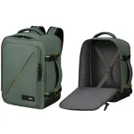 Kabiniseljakott American Tourister, 26,5 l, roheline, sobib Wizz Airile
