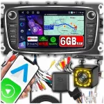 Autoradios&uuml;steem FORD MONDEO MK4, FOCUS MK2/MK3, GALAXY, CarPlay, Android, 6GB