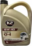 Mootori&otilde;li K2 15W40 CI-4, 5 l