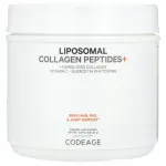 Kollageeni peptiidid Codeage Liposomal Collagen Peptides+, maitsetu, 424,5 g