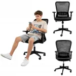 Ergonoomiline reguleeritav kontoritool FURVERO p&ouml;&ouml;rdlauaga