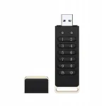 128GB kr&uuml;pteeritud USB-m&auml;lupulk klaviatuuriga, USB 3.0, AES256