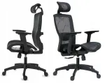 Ergonoomiline kontoritool FXC004 reguleeritavate k&auml;sipuudega ja seljatoega