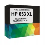 PROF-INK HP 653 XL v&auml;rviline tindikassett, 21 ml