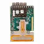 DELL 0F6PCP v&otilde;rgukaart, 4 x 10GbE, Emulex OneConnect, 4x CDRRK 10GBase-SR SFP+ mooduliga
