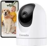Sise-WiFi turvakaamera Cinnado, beebimonitor, 2K, 360&deg;