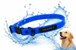 Koera kaelarihm PVC Biothane NELSON-X L, must, HEXA detailidega