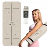 Jooga ja pilatese matt, libisemiskindel, sangaga, TPE