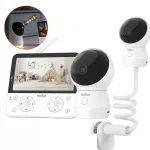 Laste WiFi videovaatleja 4MP p&ouml;&ouml;rleva kaameraga, 5" LCD-ekraan, k&auml;epide