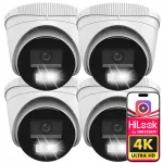 IP-videokaamera IPCAM-T8-30DL, 8MP, IR kuni 30 m, SMART HYBRID LIGHT, 4 tk