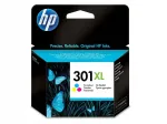 HP 301XL v&auml;rviline tindikassett, sobib 1050, 2050, 3050, 1510 jaoks