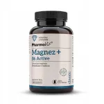 Toidulisand MAGNESIUM + VITAMIIN B6 ACTIV gluteenivaba, 120 kapslit, PHARMOVIT