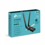 Traadita v&otilde;rgukaart TP-LINK ARCHER TX55E, AX3000, WiFi 6, Bluetooth 5.3
