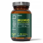 Toidulisand HERB MUMIO Himalayan Shilajit 450mg 90 kapslit, fulvohapped 20%