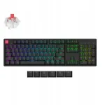 Juhtmevaba mehaaniline klaviatuur Keychron K10 QMK V2 RGB-taustvalgustusega