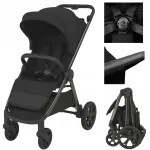Vanker ESPIRO WIND 10 MISTRAL BLACK, suured rattad, kuni 22 kg