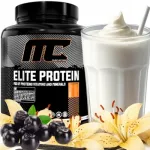 Valgusegu Muscle Care Elite Protein 1800g, vanilje ja mustikamaitsega