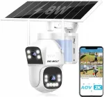 V&auml;line 2.5K WiFi p&auml;ikeseenergia kaamera kahe objektiiviga