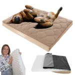 Koera ortopeediline pesa PIK XXL 120x90, pehme suur madrats