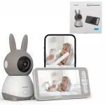 Juhtmevaba videomonitor kaameraga, &ouml;&ouml;režiimiga, 2K WiFi ja akuga