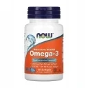 Omega-3 rasvhapped NOW Foods 1000 mg kala&otilde;li, 30 kapslit