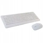 Mediacom Wireless Combo NX971 juhtmevaba klaviatuur ja hiir, valge
