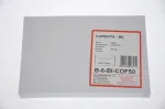 &Uuml;mbrikud B6, valged, liimimata, 50 tk, WZ 006479