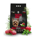 TASTY DOGS LIFE kuiv koeratoit v&auml;ikestele t&auml;iskasvanud t&otilde;ugudele veiselihaga, 8 kg