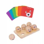 Puidust Montessori arengumuna m&auml;nguasi emotsioonide tundma&otilde;ppimiseks
