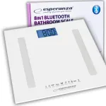 Vannitoa Bluetooth kaalud Esperanza B.FIT 8in1 180kg valged