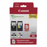 Canon PG-560XL, CL-561XL tindikomplekt koos originaalse fotopaberiga