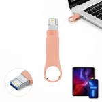 512 GB 4-in-1 USB m&auml;lupulk: Type-C, Lightning, Micro-USB, OTG, Android, PC