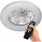 Lagi LED ventilaator 63W CCT v&auml;rvim&auml;luga ja puldiga, 48 cm