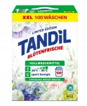 Pesupulber TANDIL White, v&auml;rske lillel&otilde;hnaga, 6,5 kg, 100 pesukorda