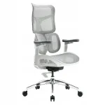 Reguleeritav ergonoomiline kontoritool Spacetronik, hall, 150 kg kandev&otilde;imega