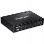 V&otilde;rgul&uuml;liti TRENDnet, 6 porti, Gigabit, PoE+, 65W, metallist
