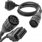 OBD2 adapter BMW 10 pin pistikuga mootorratastele