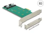 Delock 89473 PCIe x1 adapter 2x M.2 Key B, Low Profile